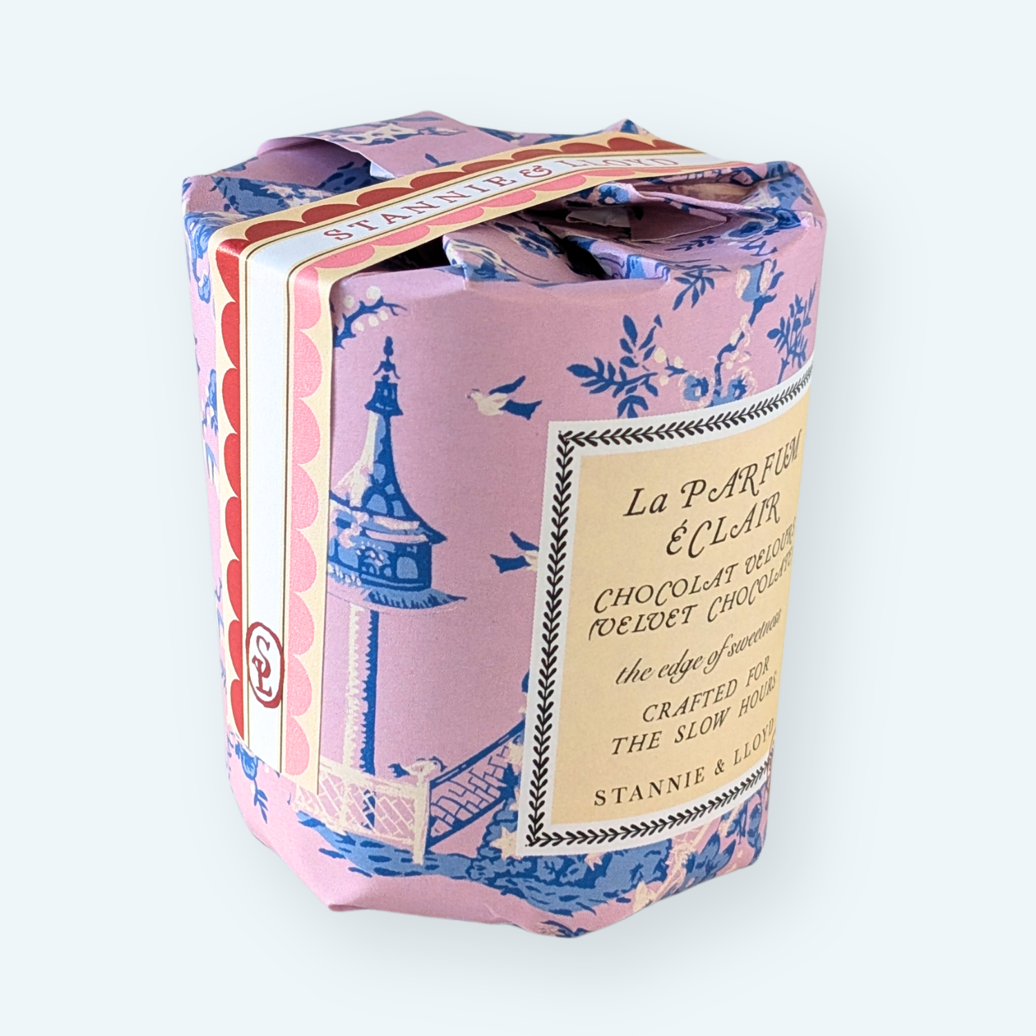 Stannie & Lloyd - Gift Wrap Candle - Modern Toile