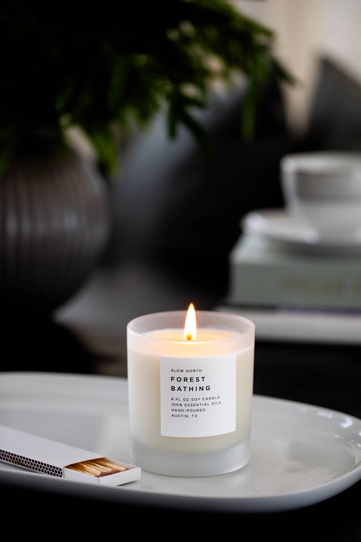 Slow North - Forest Bathing - Non-Toxic Candle - Spring Gift