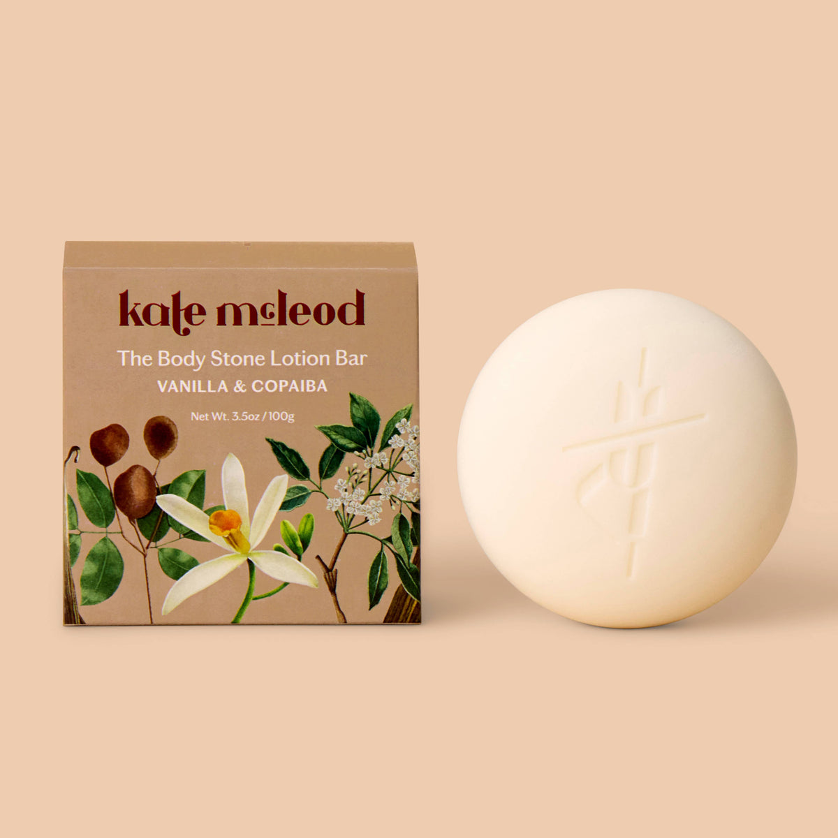 Kate McLeod - Vanilla & Copaiba | Deep Moisturizing Lotion Bar