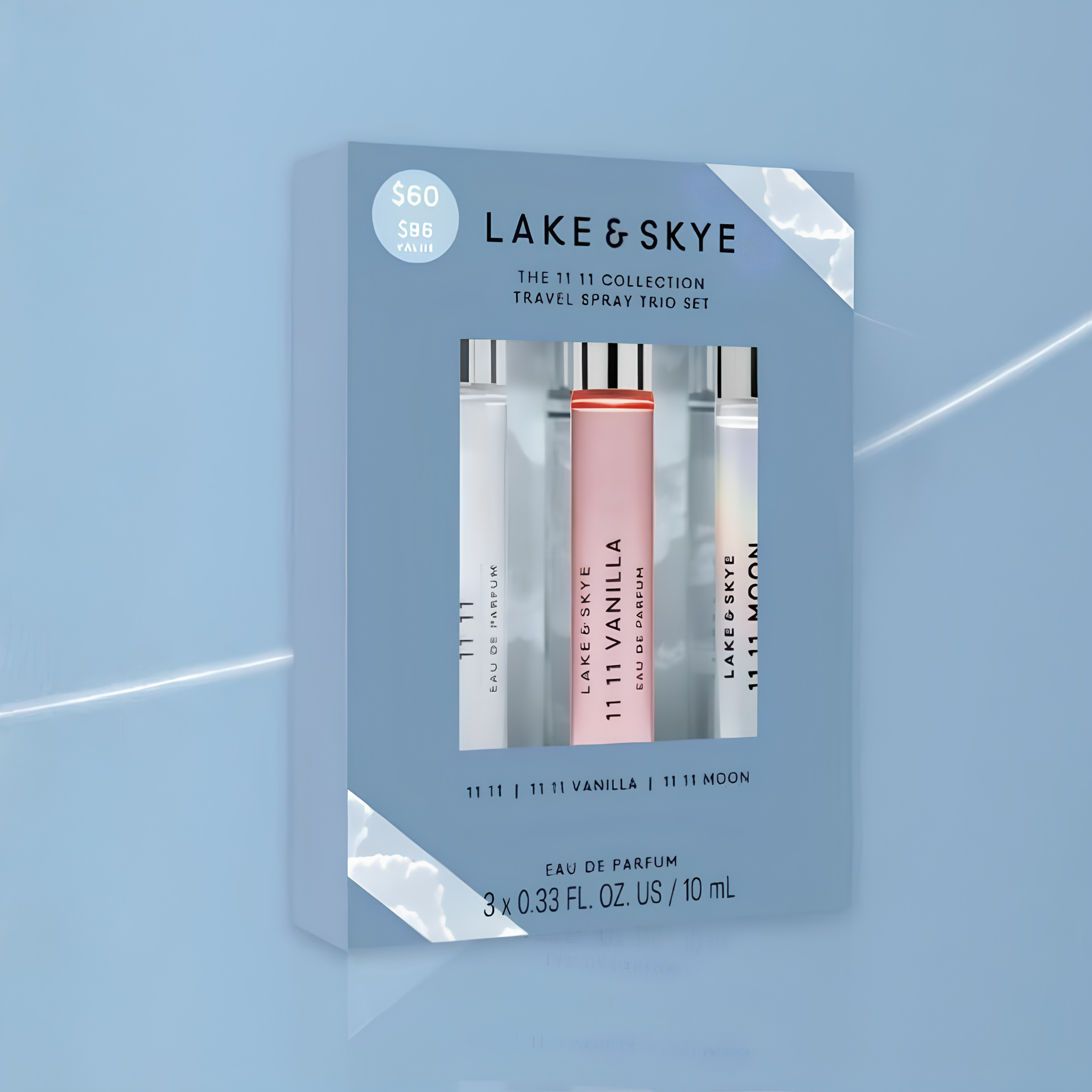 Lake & Skye 11 11 Travel Spray Trio (Seasonal Gift Sets)