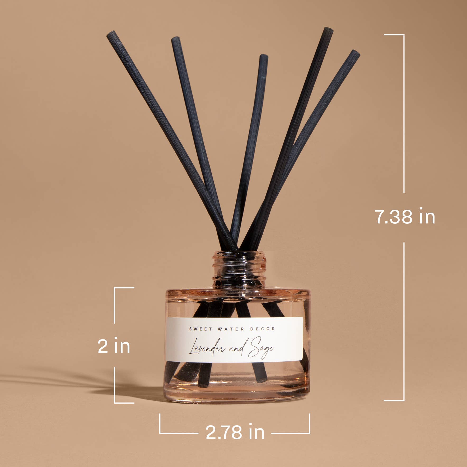 Sweet Water Decor - Salt and Sea Reed Diffuser - Home Decor & Gifts