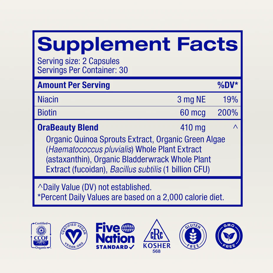 Ora Beyoutiful: Hair, Skin & Nails Support
