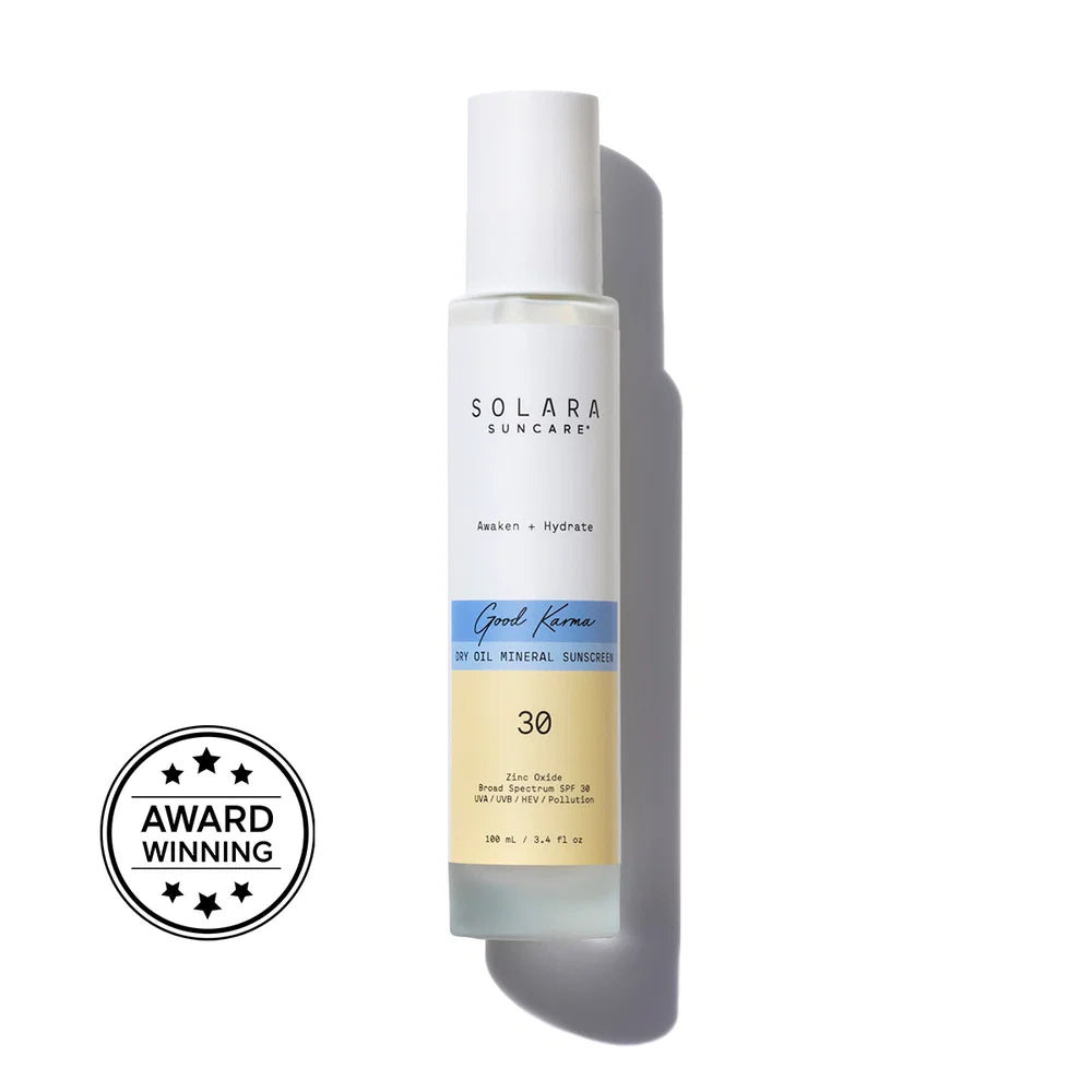 Solara Suncare Good Karma Energizing Body Oil Sunscreen SPF 30