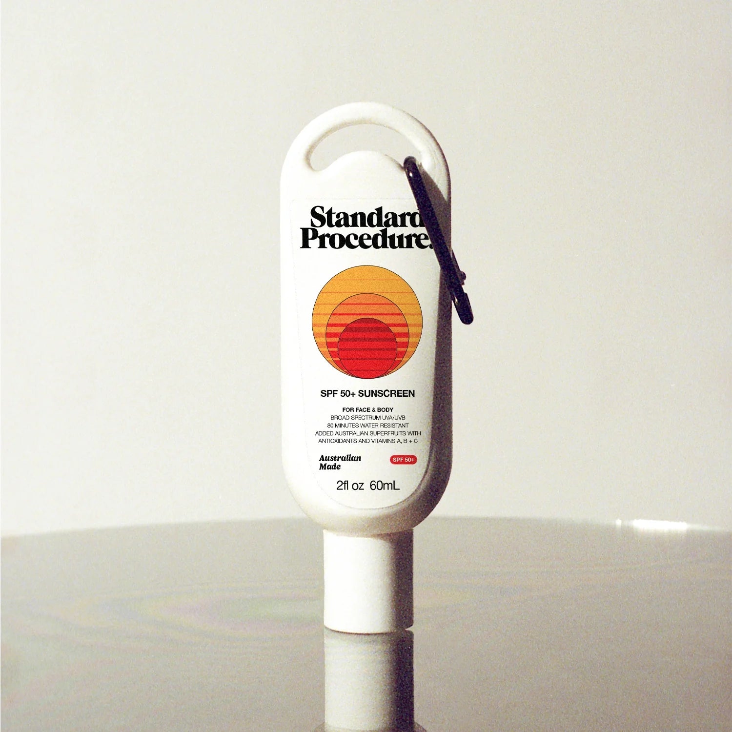 Standard Procedure Clip-On SPF 50+ Sunscreen Lotion