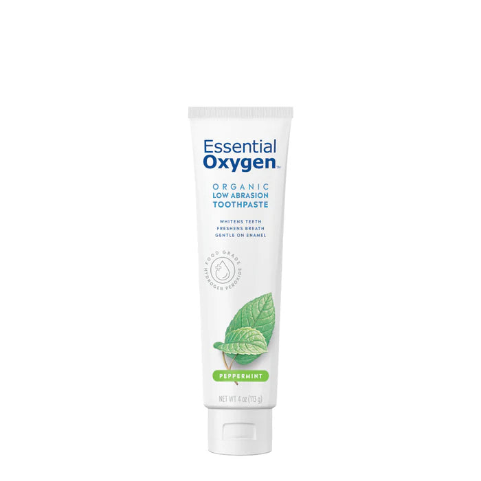 Essential Oxygen Organic Low Abrasion Toothpaste