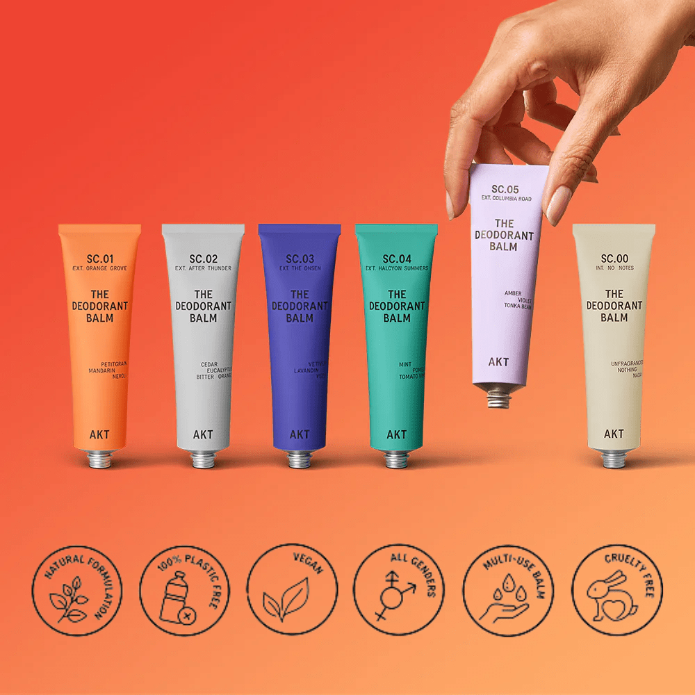 AKT London - AKT Deodorant Balm SC.03 The Onsen - aluminum - free & vegan - The Look and Co