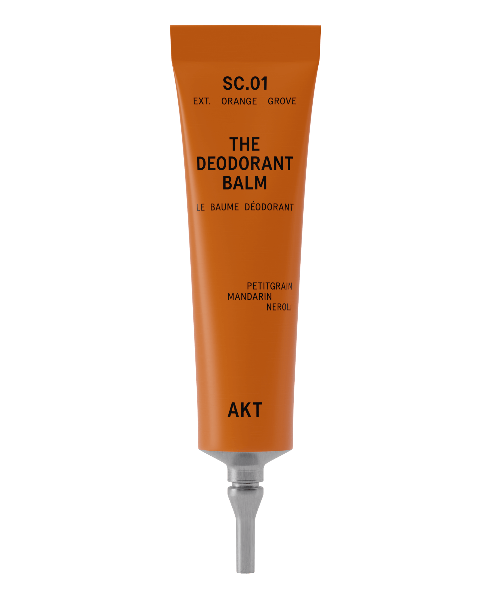 AKT London - Mini AKT Deodorant Balm SC.01 - Orange Grove - aluminum - free - The Look and Co