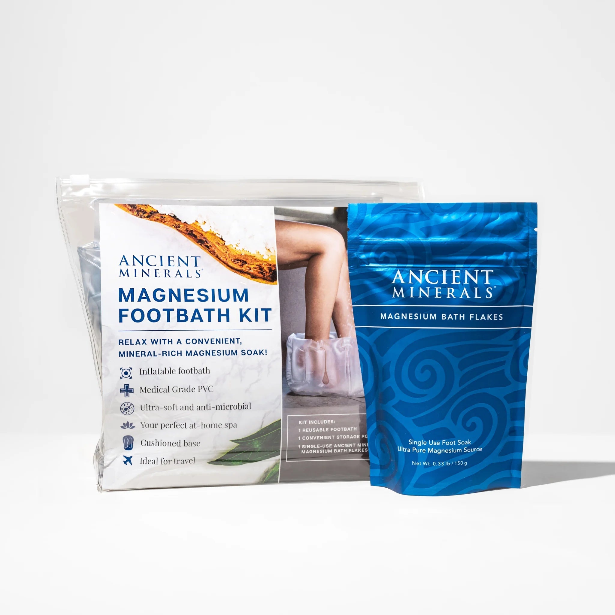 Ancient Minerals - Magnesium Footbath Kit - The Look and Co