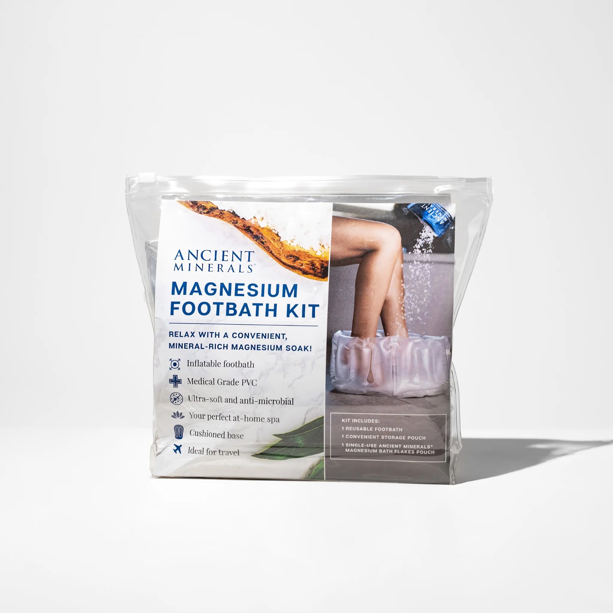 Ancient Minerals - Magnesium Footbath Kit - The Look and Co