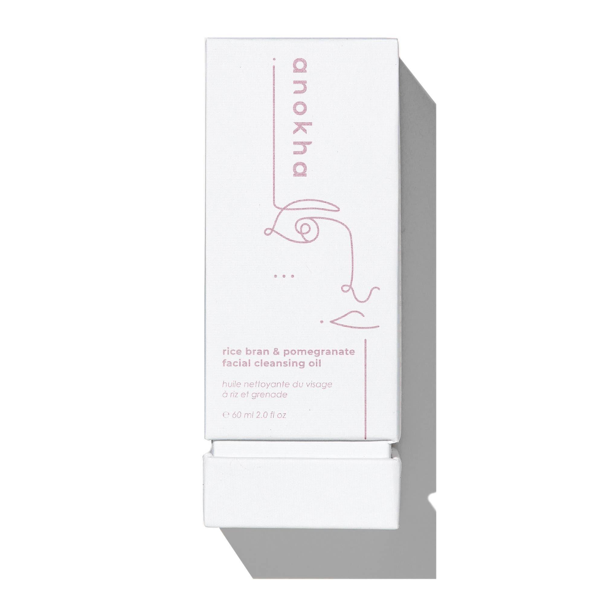 anokha - Rice bran and pomegranate facial cleansing oil - The Look and Co