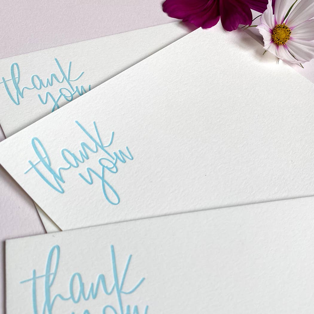 Stack Paper Press - Thank You Note Stationery Set