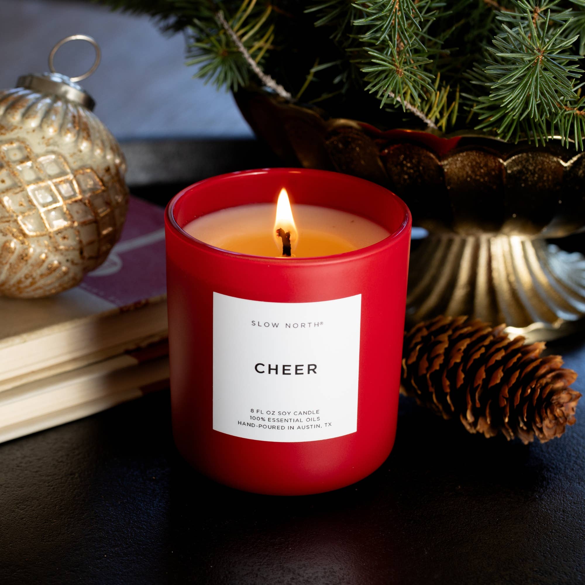 Slow North - Limited Edition - Cheer - Cinnamon, Cypress & Peppermint