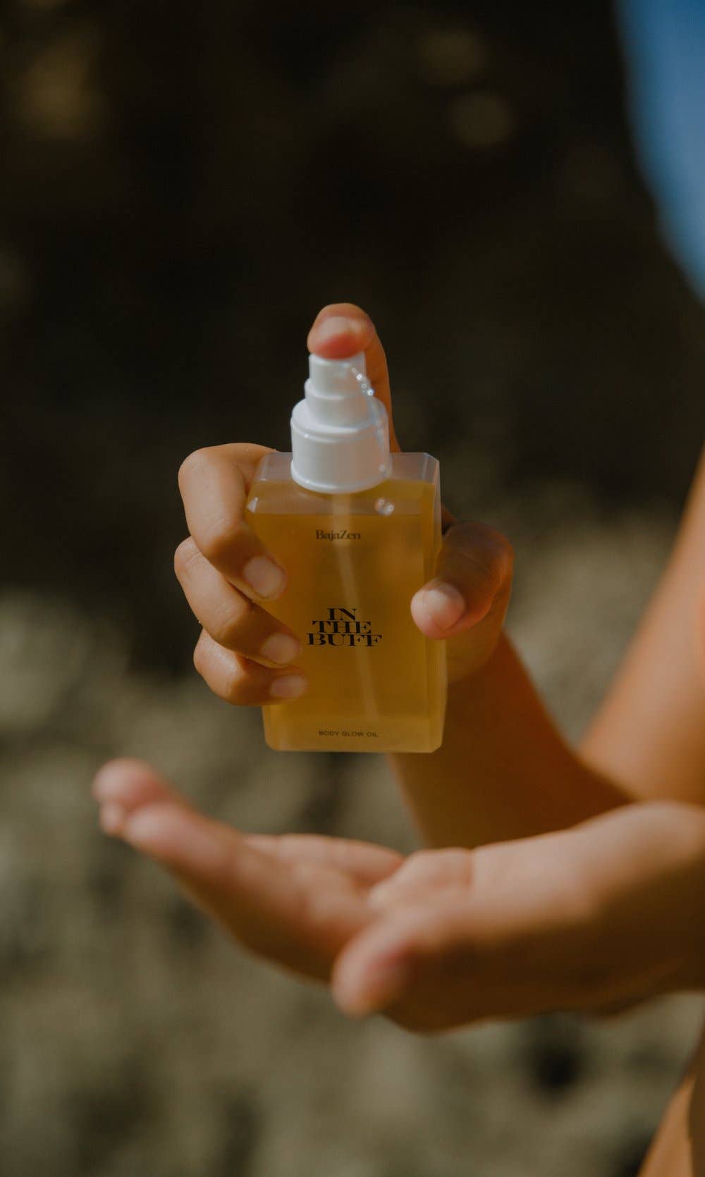 Baja Zen - In The Buff Body Glow Oil - The Look and Co