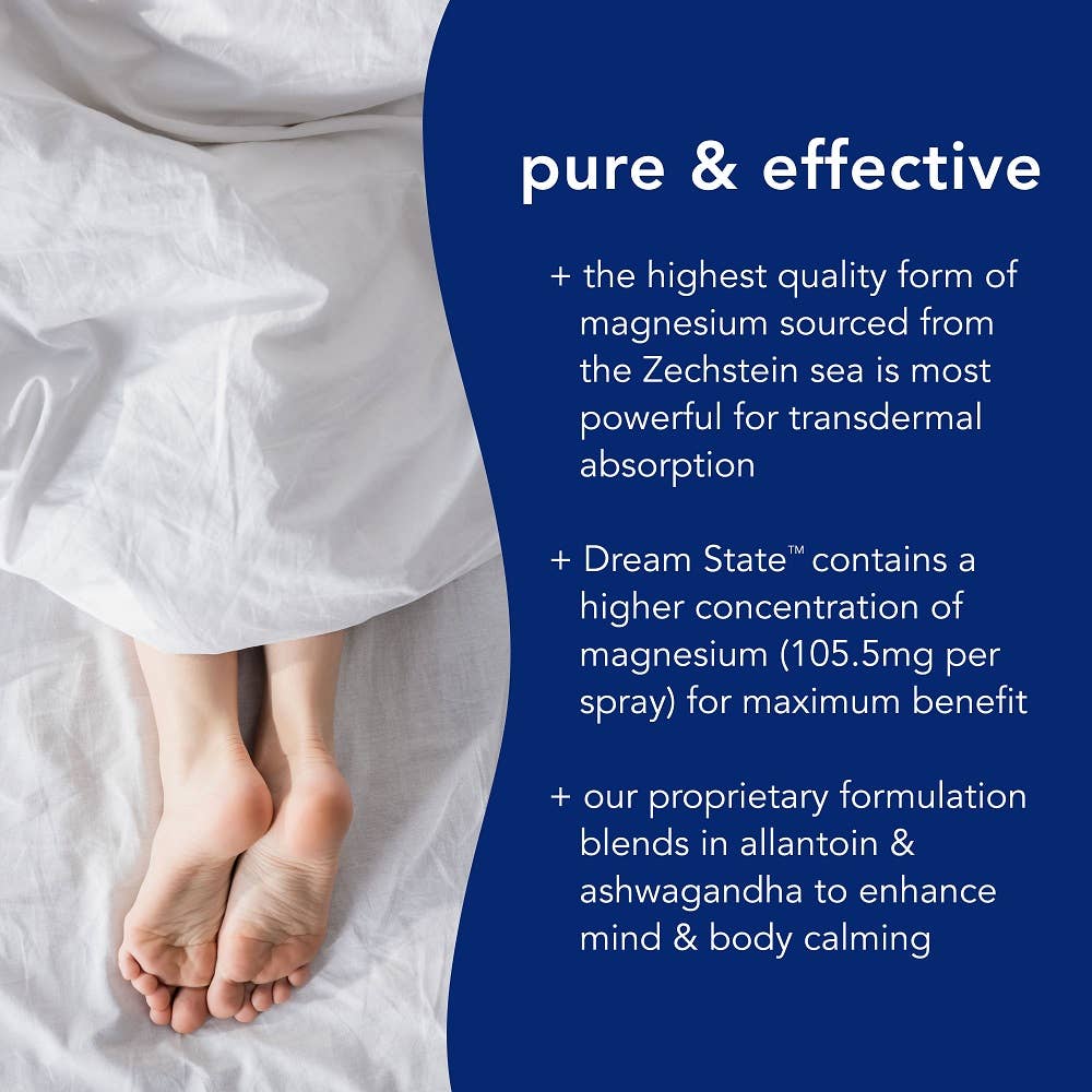 Barefoot Scientist - Dream State | sense - soothing magnesium sleep spray - The Look and Co