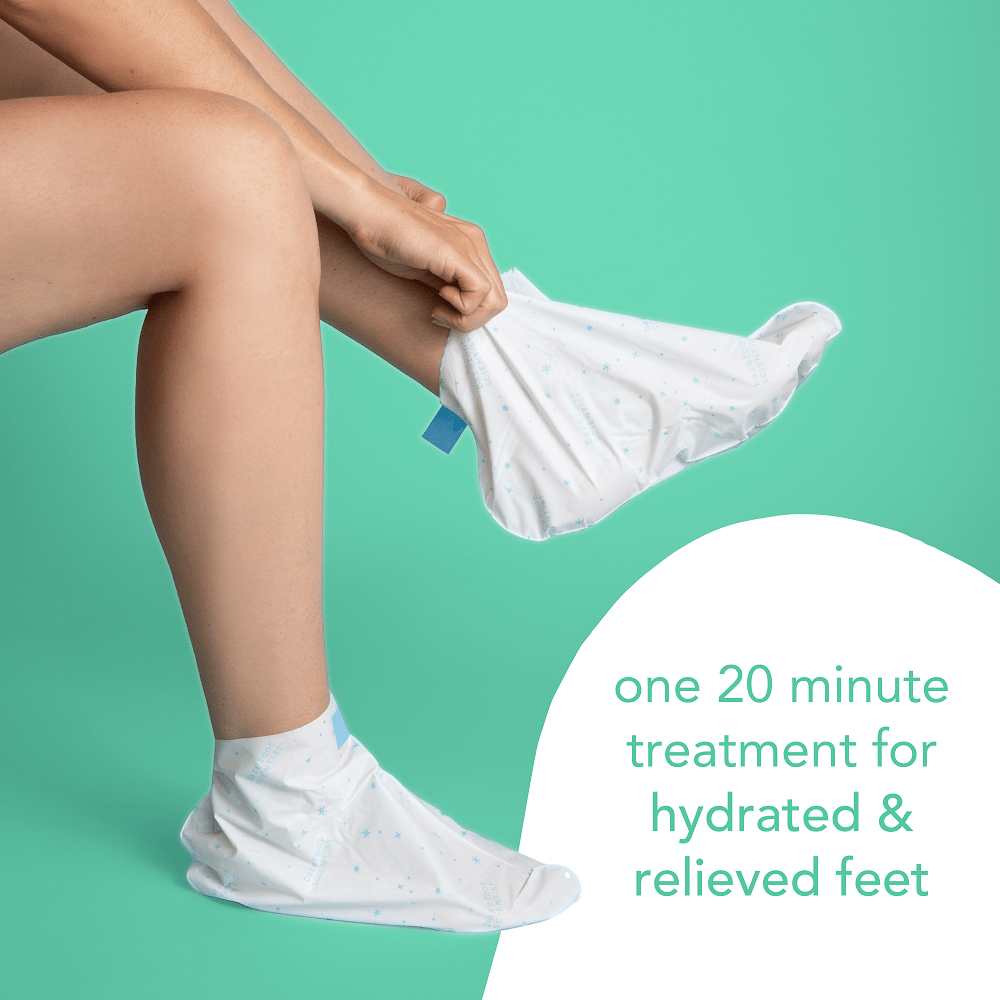Barefoot Scientist - High Dive + Cooling | Hydrating & soothing foot mask - The Look and Co