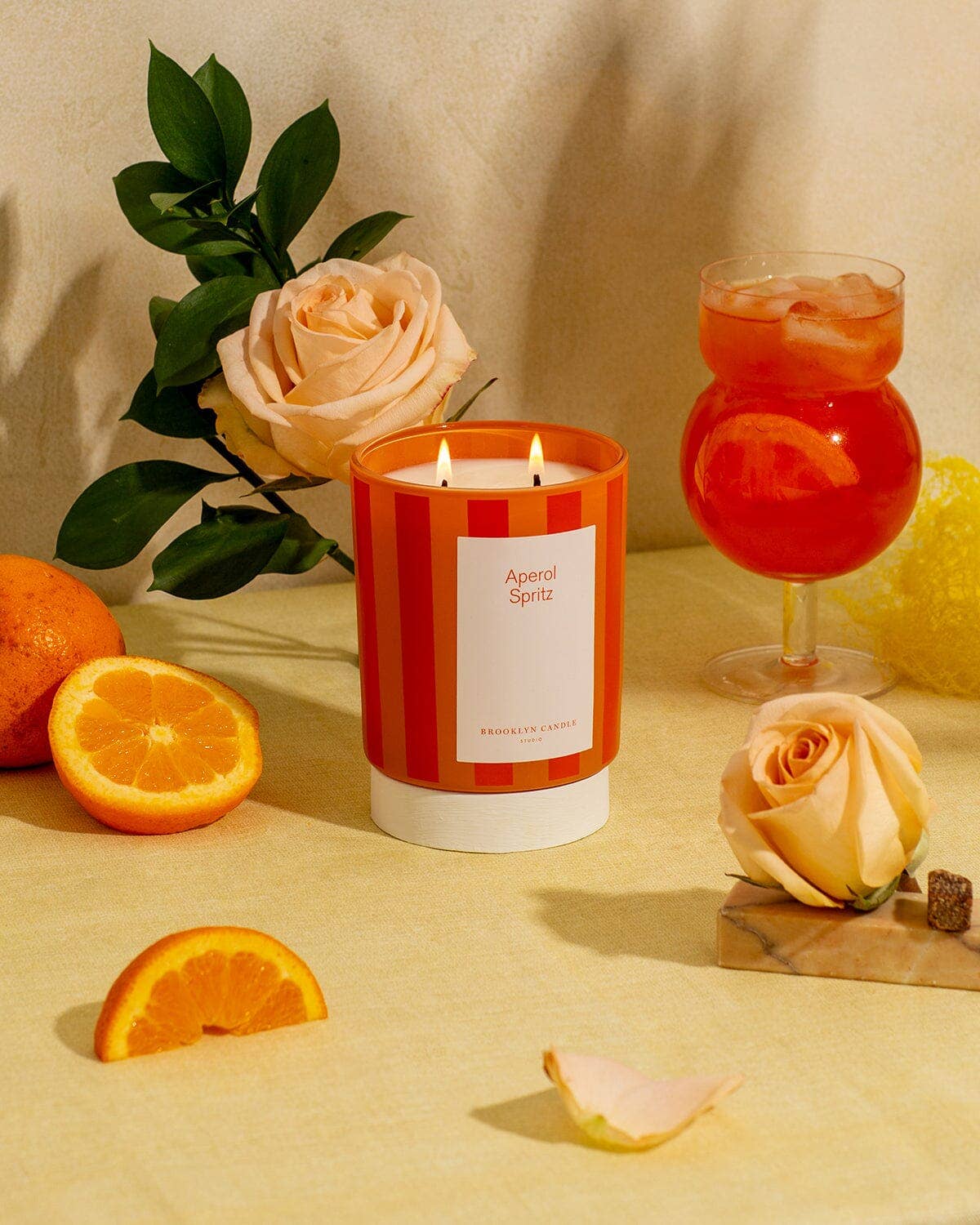 Brooklyn Candle Studio - Aperol Spritz Candle (Limited Edition) - The Look and Co