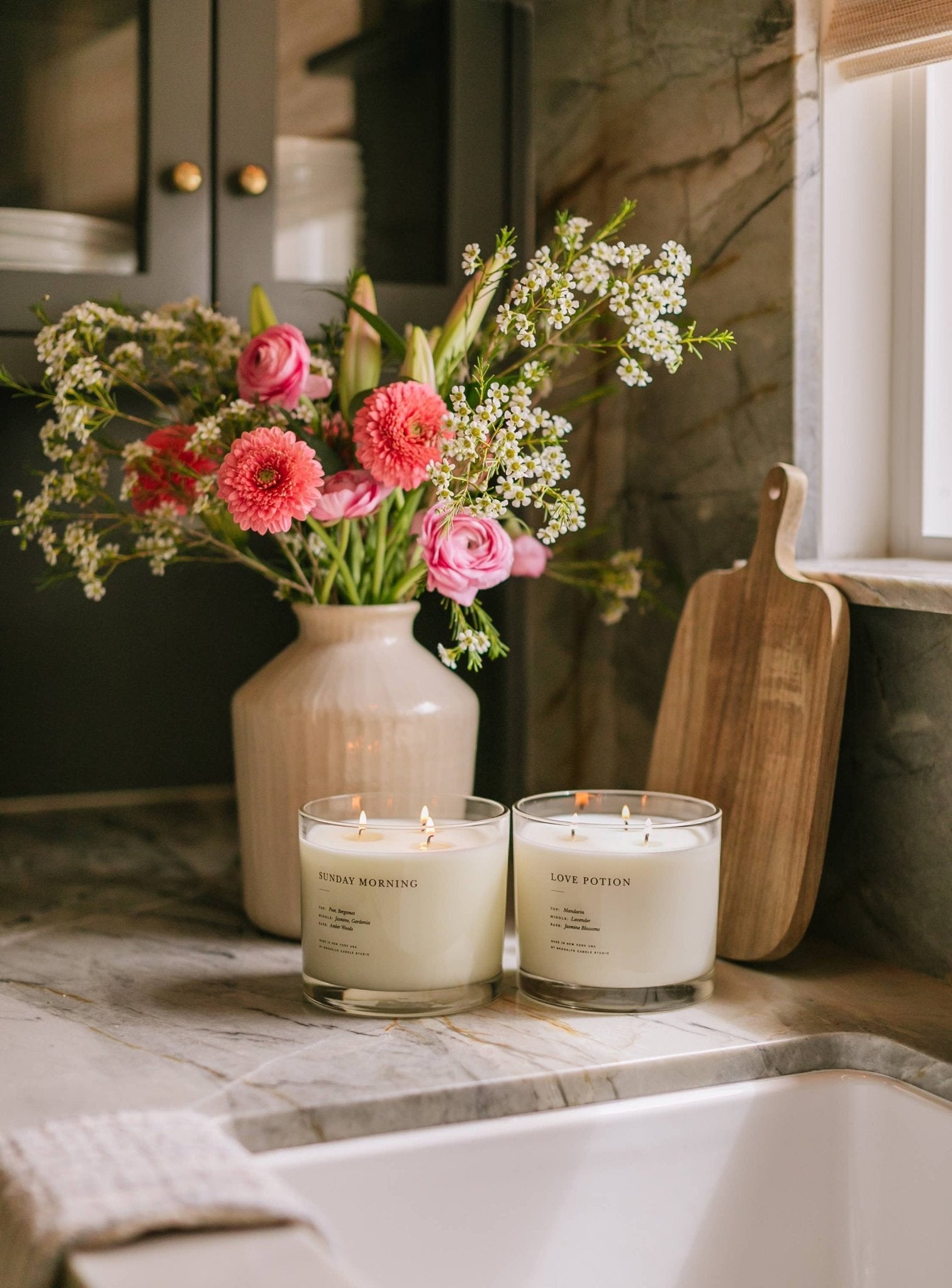 Brooklyn Candle Studio - Love Potion XL 3 - Wick Candle - The Look and Co