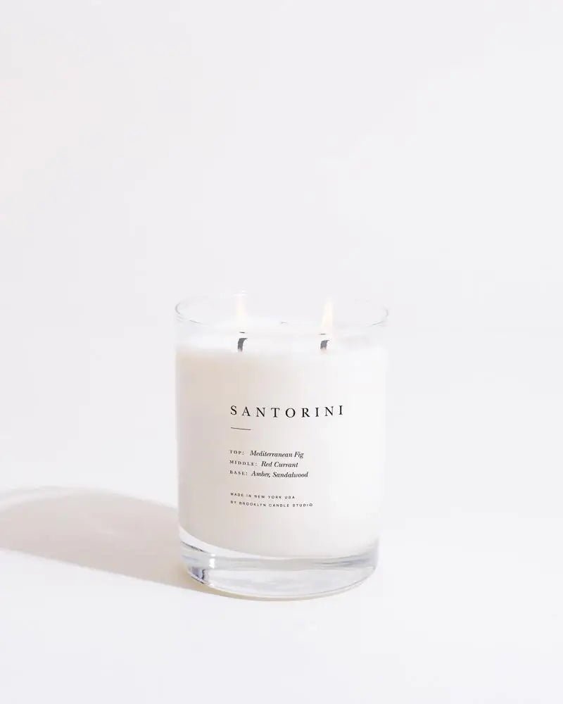 Brooklyn Candle Studio - Santorini Classic 2 - Wick Candle - The Look and Co