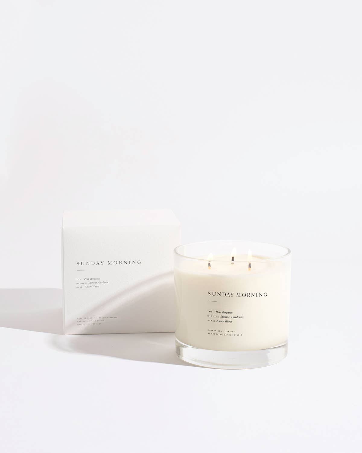 Brooklyn Candle Studio - Sunday Morning XL 3 - Wick Candle - The Look and Co
