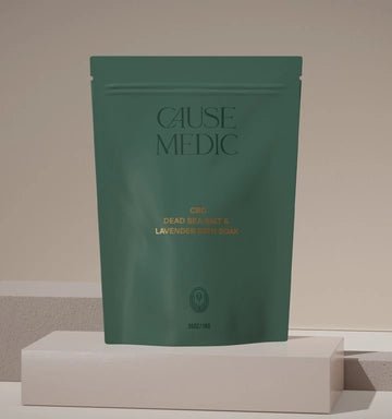 Cause Medic CBD Dead Sea Salt & Lavender Bath Soak - The Look and Co