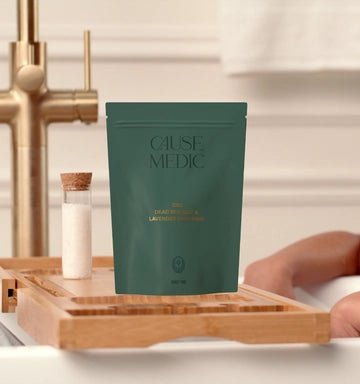 Cause Medic CBD Dead Sea Salt & Lavender Bath Soak - The Look and Co