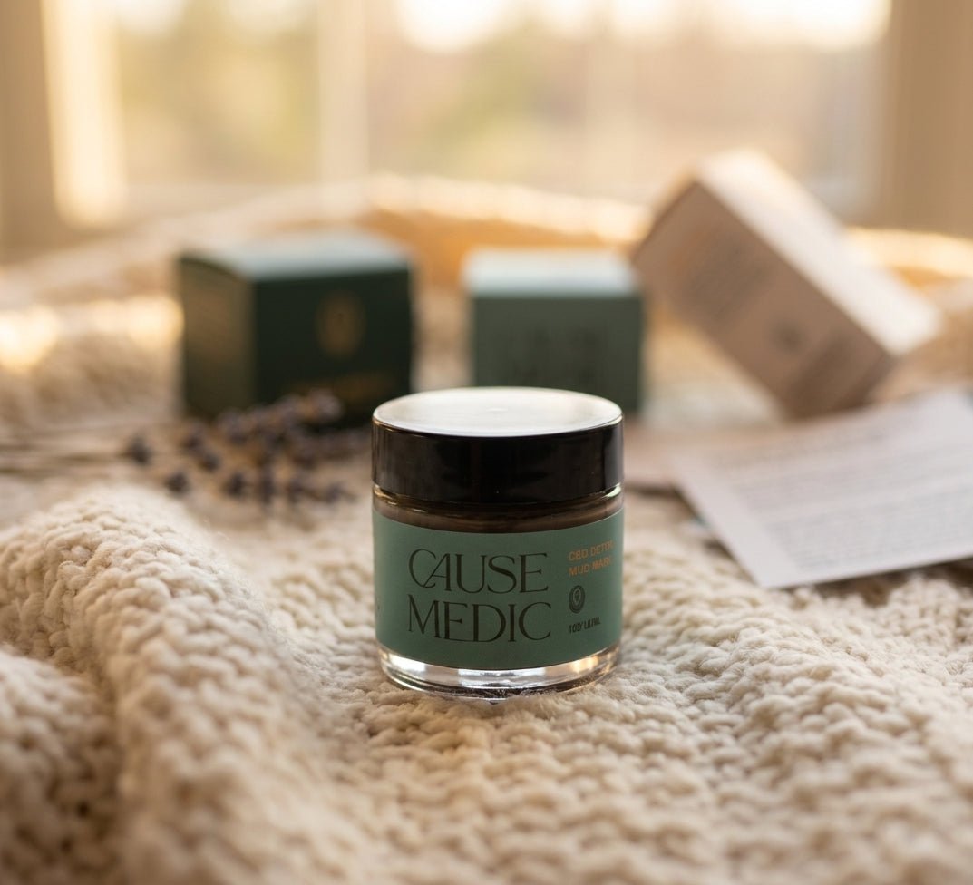 Cause Medic CBD Detox Mud Mask - The Look and Co
