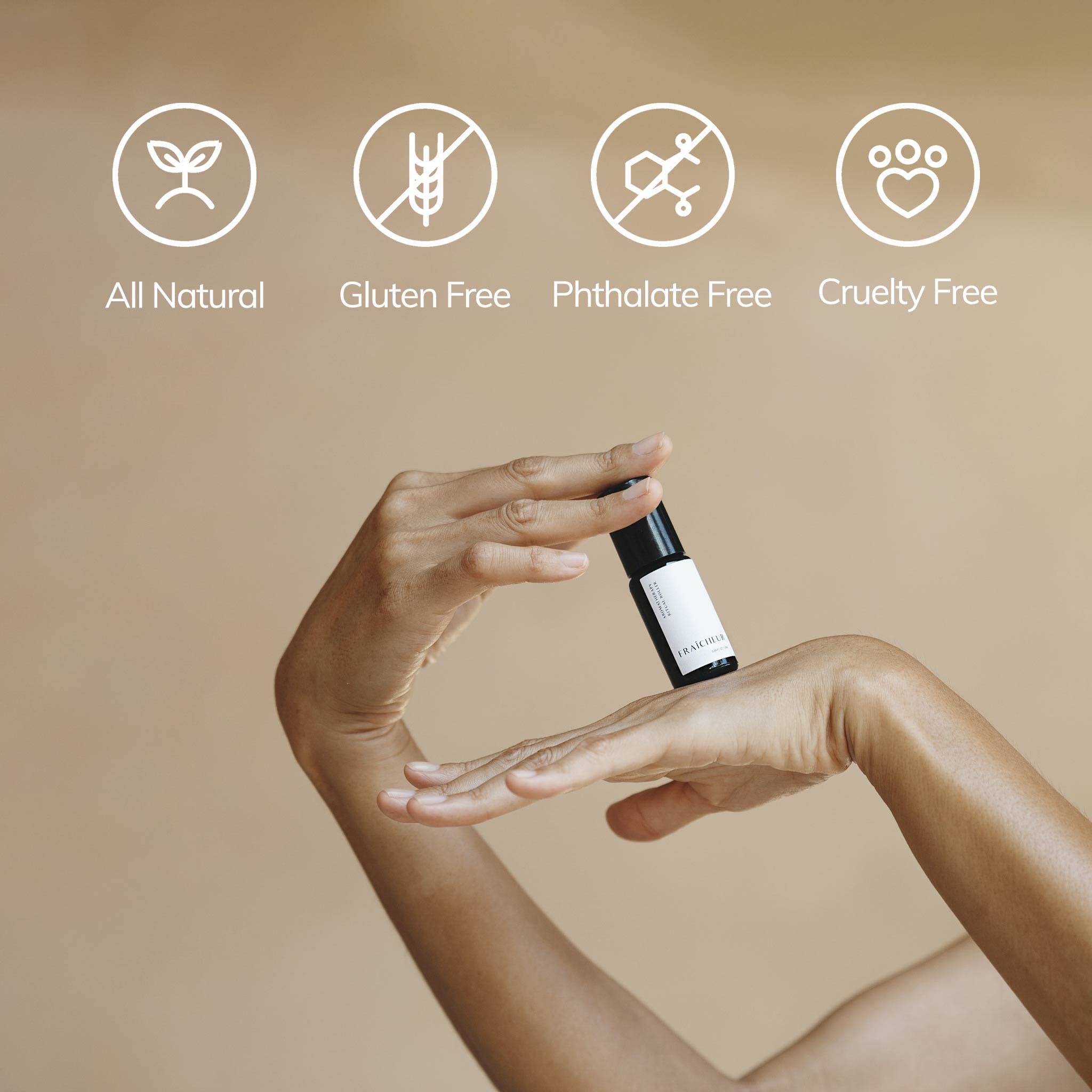 Cedar and Myrrh - FRAÎCHEUR Aromatherapy Roller - The Look and Co