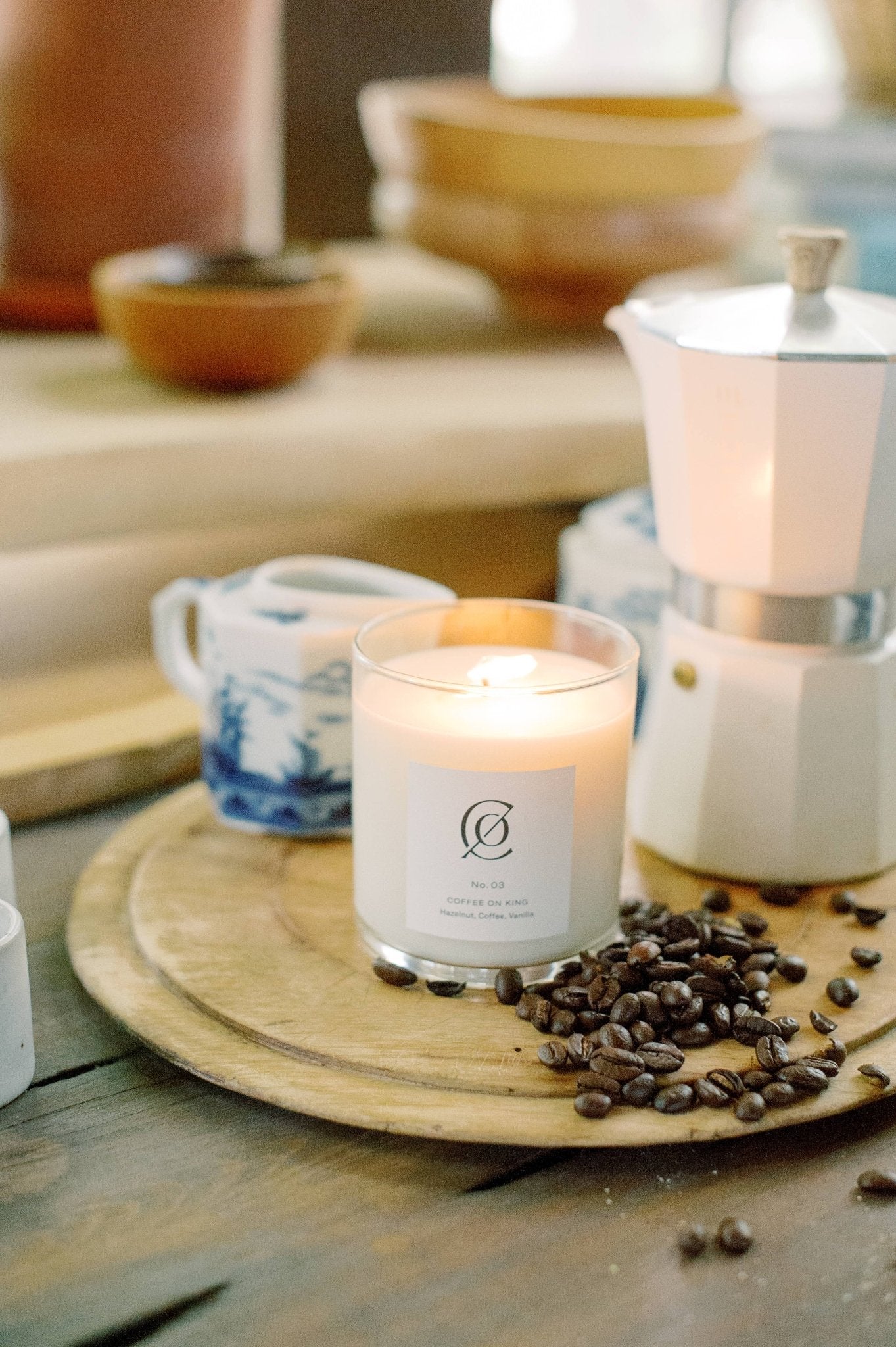 Charleston Candle Co. - No. 03 Coffee on King Soy Candle - The Look and Co