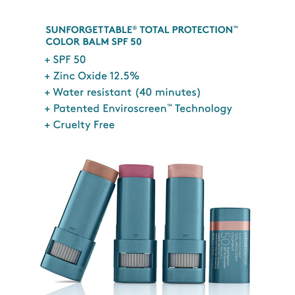 Colorescience® Sunforgettable® Total Protection™ Color Balm SPF 50 – Glow - The Look and Co