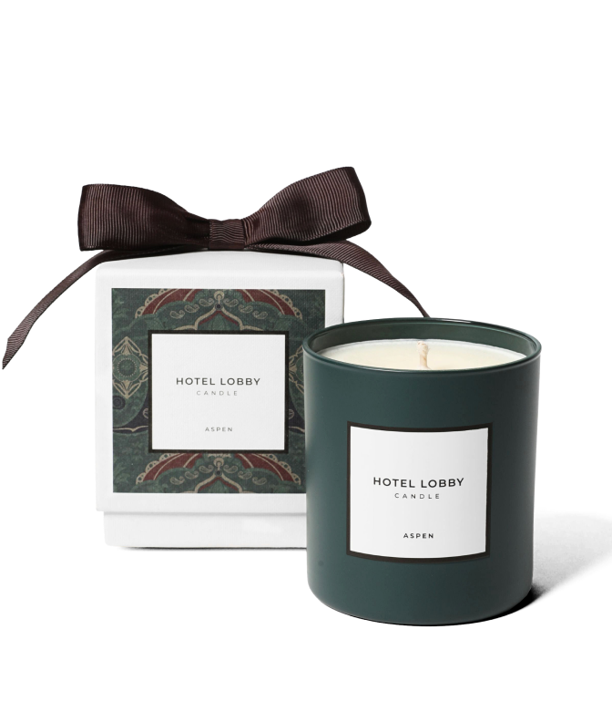 Hotel Lobby Candle - Aspen - Fall Scented Candle
