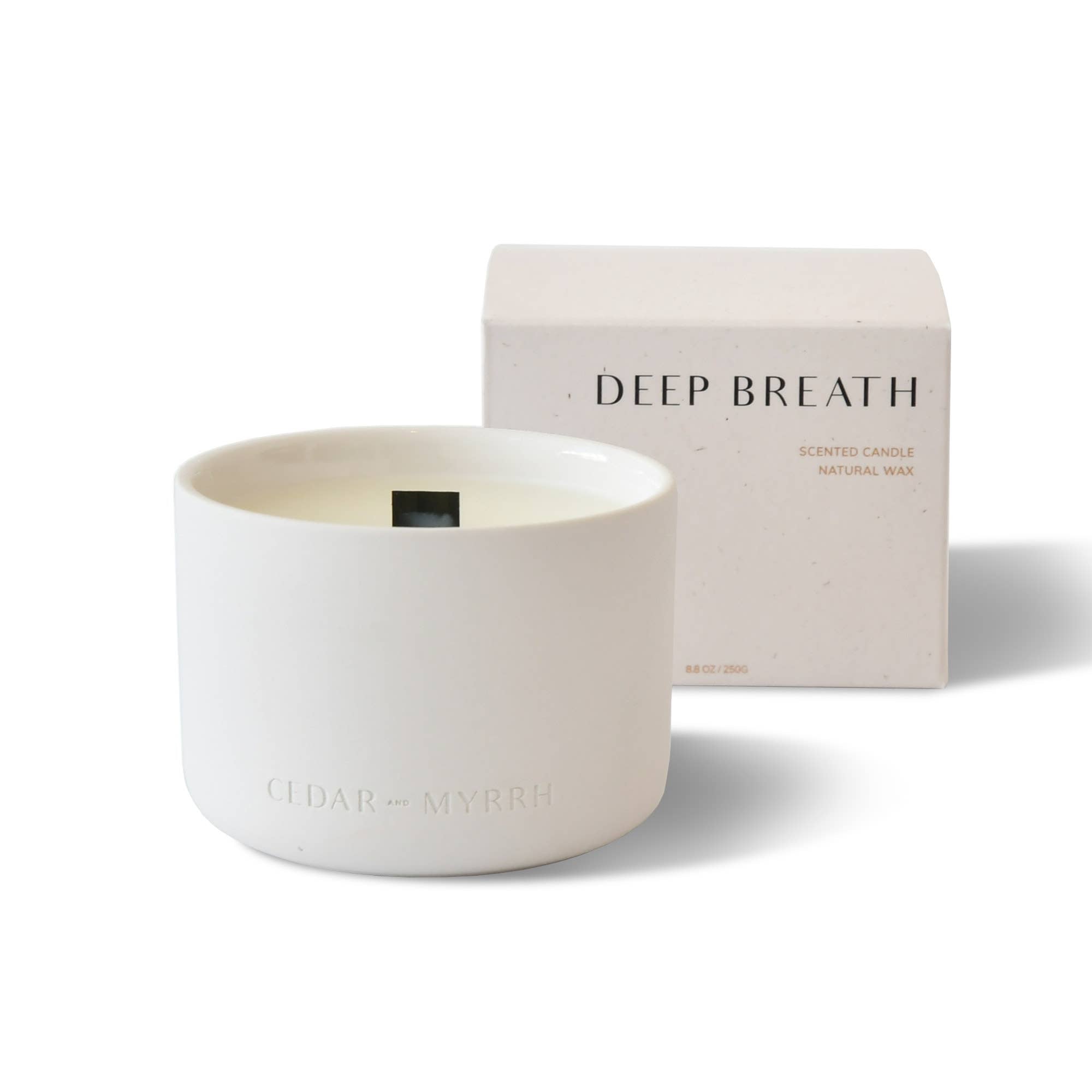Deep Breath Wellness Candle - The Look and Co