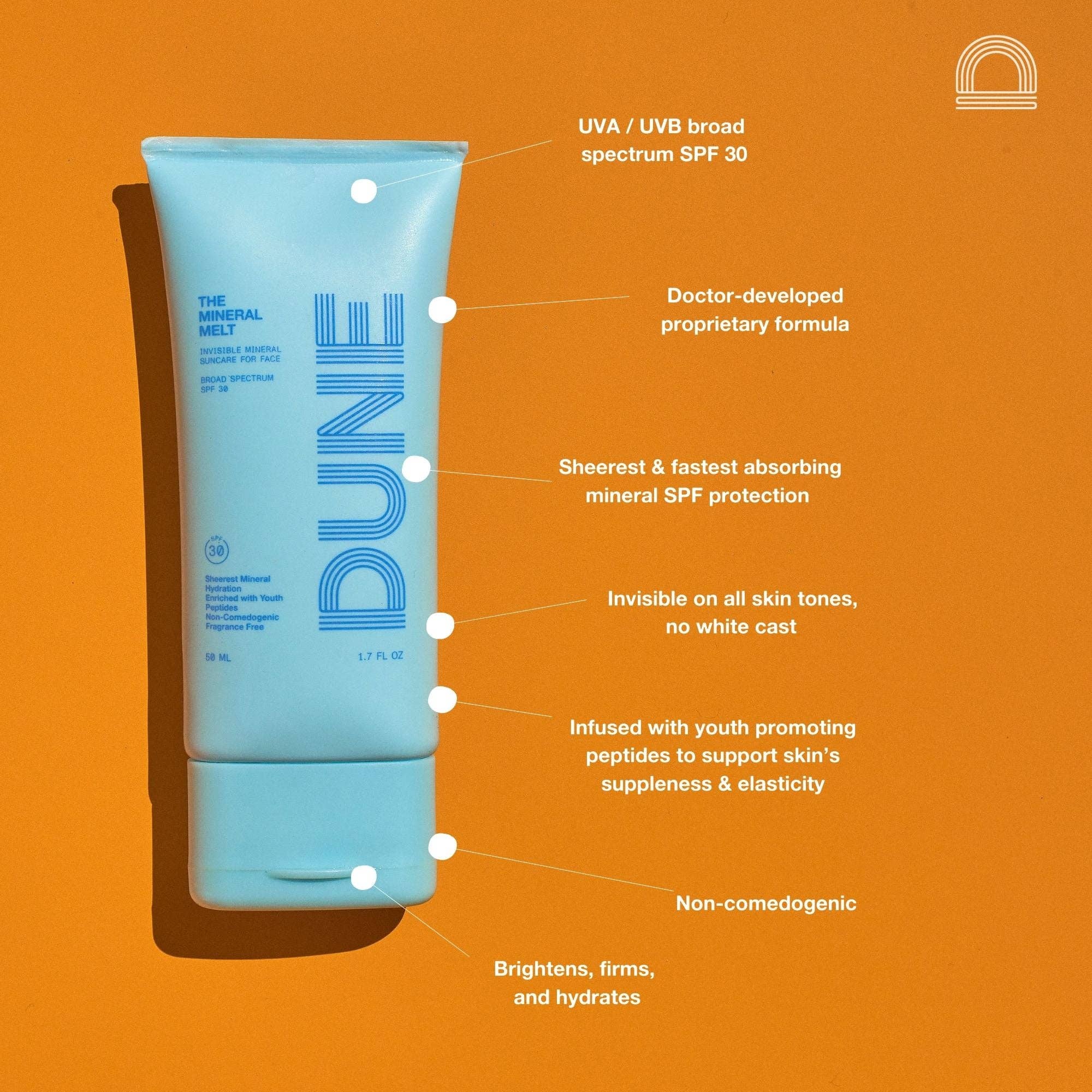 DUNE Suncare - The Mineral Melt - The Look and Co