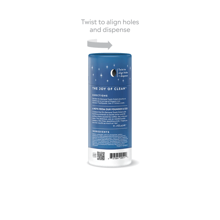 Essential Oxygen On-Demand Tooth Polish | Peppermint - The Look and Co