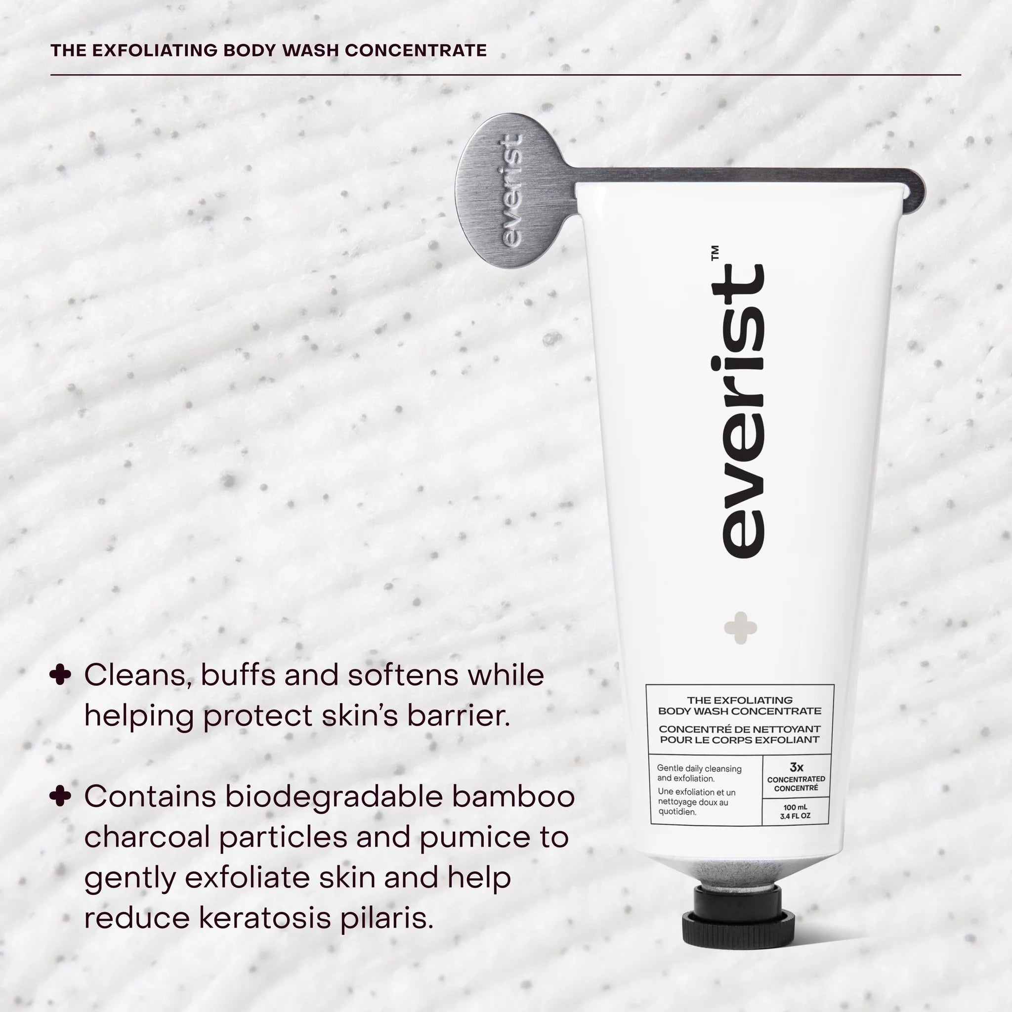Everist The Exfoliating Body Wash Concentrate - The Look and Co