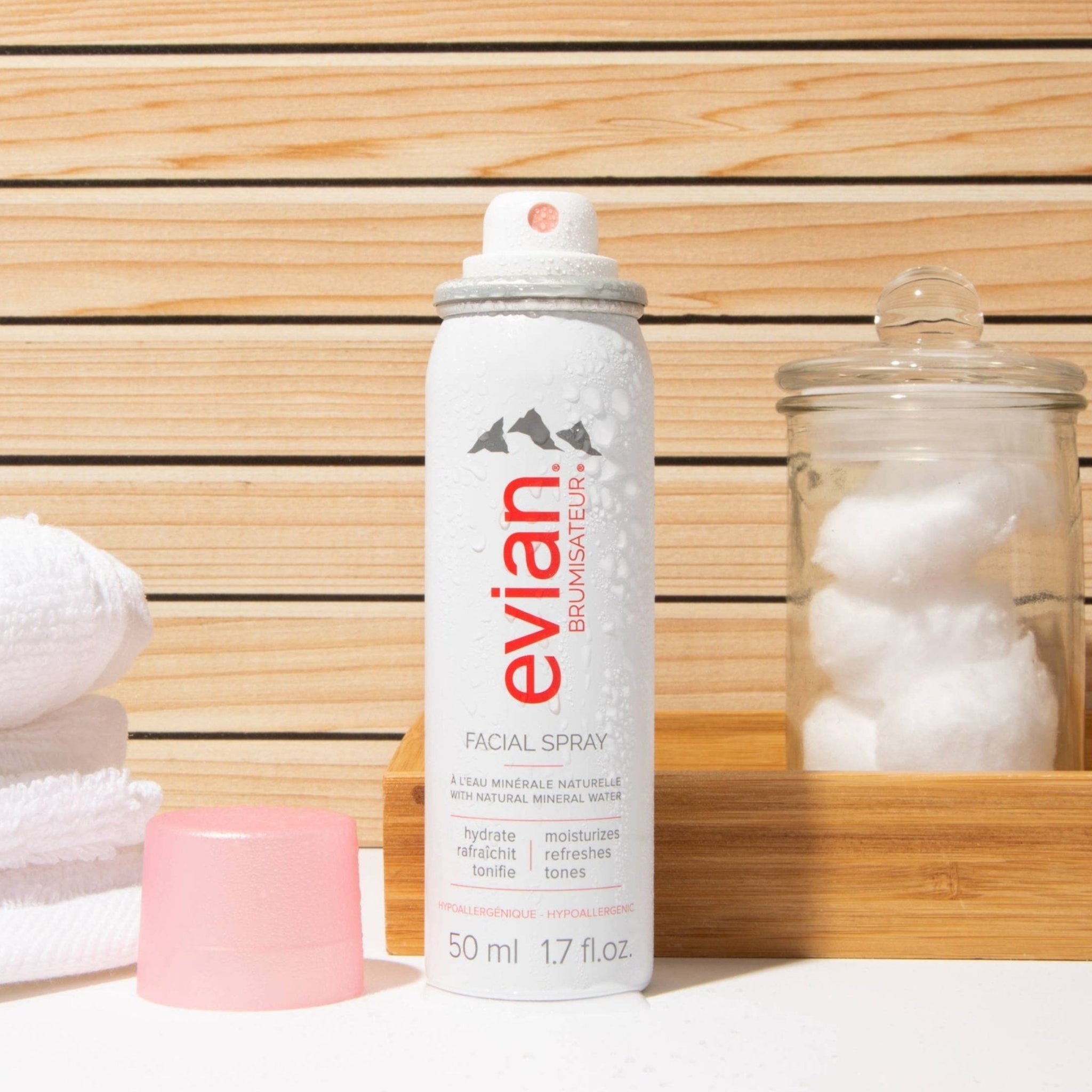 Evian Facial Spray - Evian Facial Spray, 1.7 oz - The Look and Co