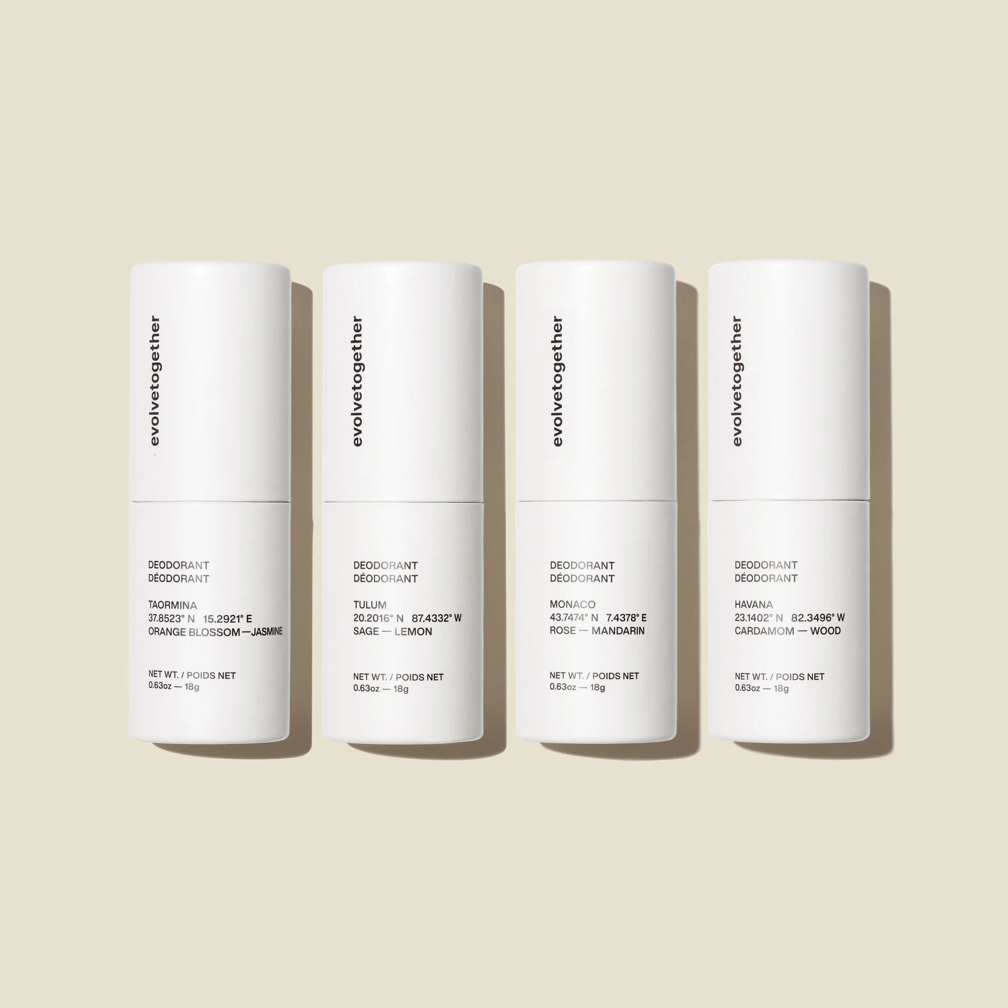 Evolvetogether Deodorant Discovery Set - The Look and Co