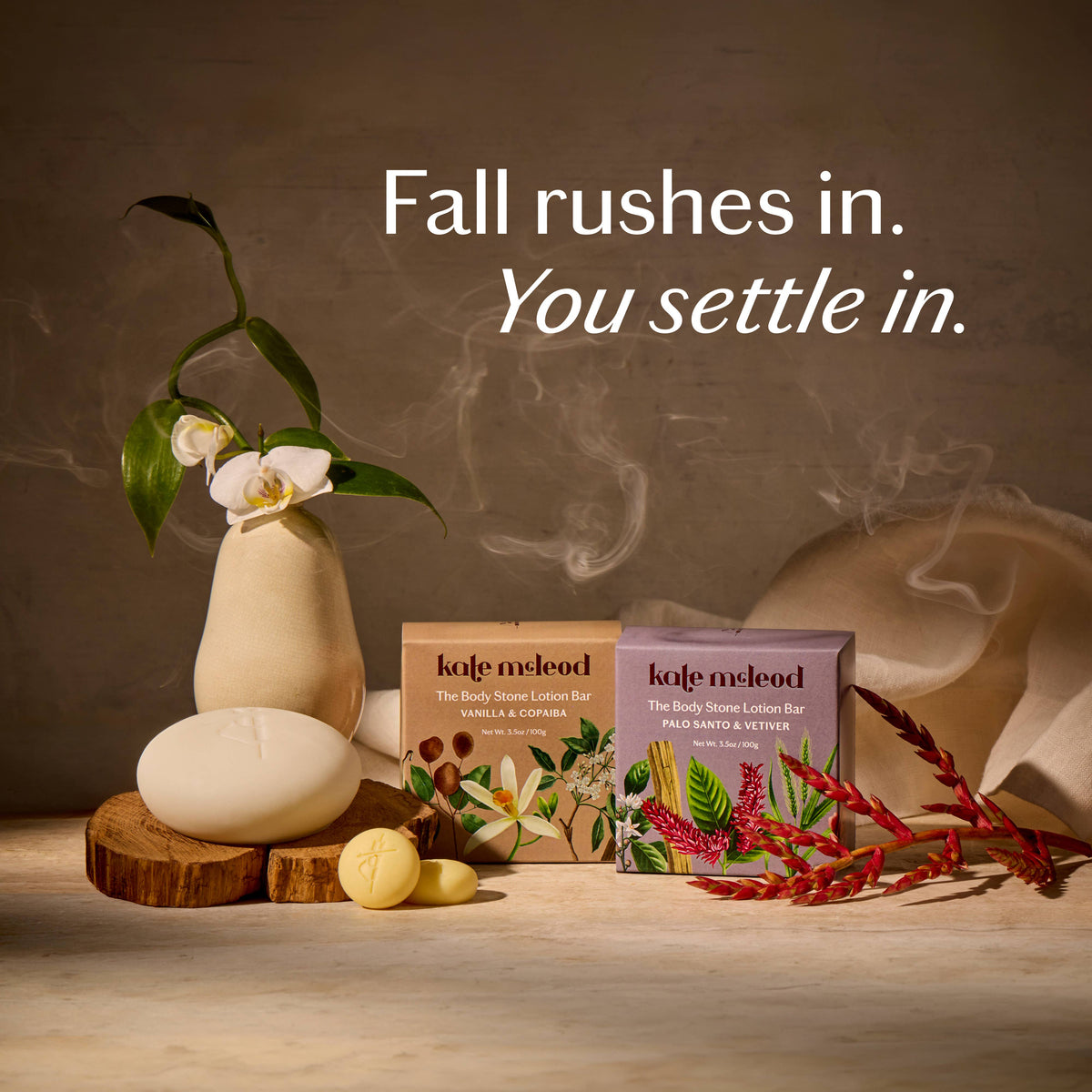 Kate McLeod - Palo Santo & Vetiver | Deep Moisturizing Lotion Bar