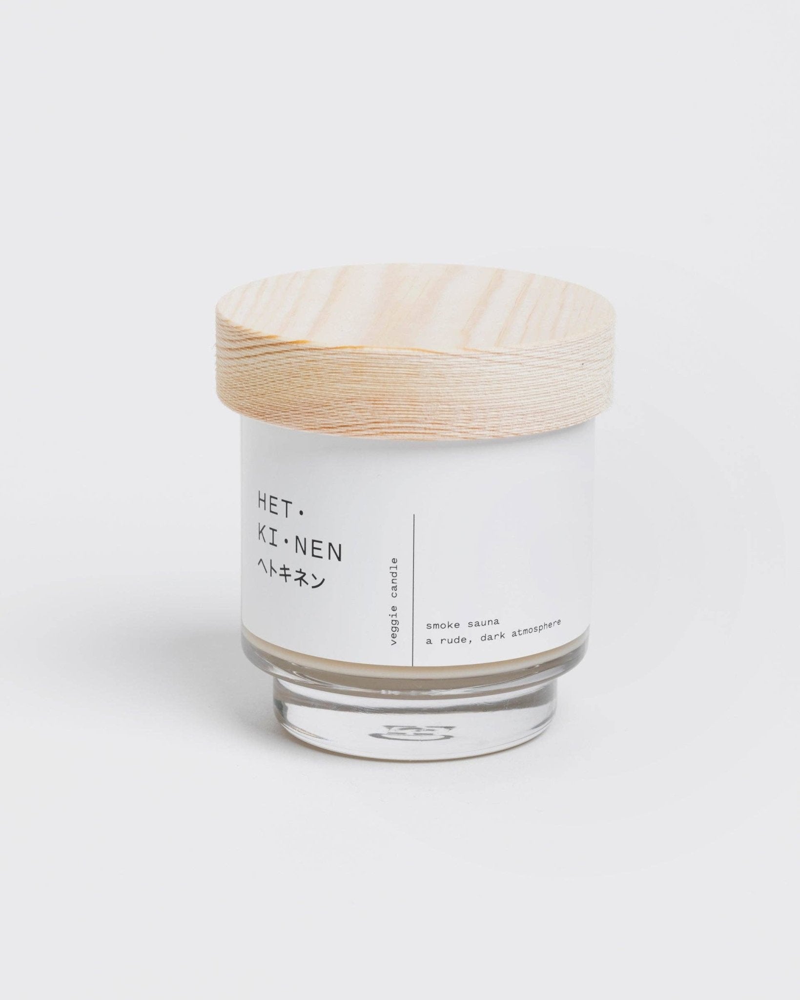 Hetkinen - Veggie candle smoke sauna round - The Look and Co