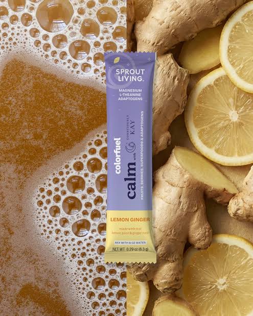 Sprout Living Colorfuel Calm Magnesium - Lemon Ginger Calm Blend Trial