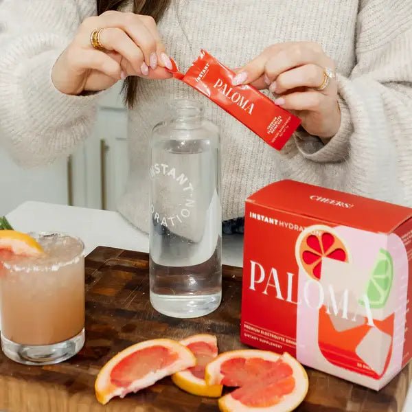 Instant Hydration - Premium Electrolyte Drink Mix: Paloma - The Look and Co