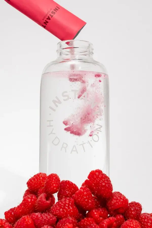 Instant Hydration - Premium Electrolyte Drink Mix: Raspberry - The Look and Co