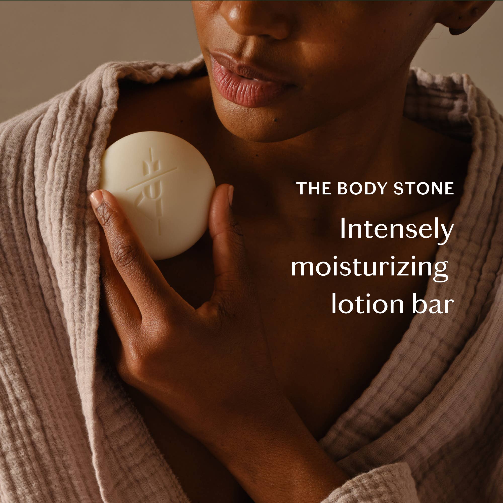 Kate McLeod - Amber & Vanilla Body Stone | Deep Moisturizing Lotion Bar - The Look and Co