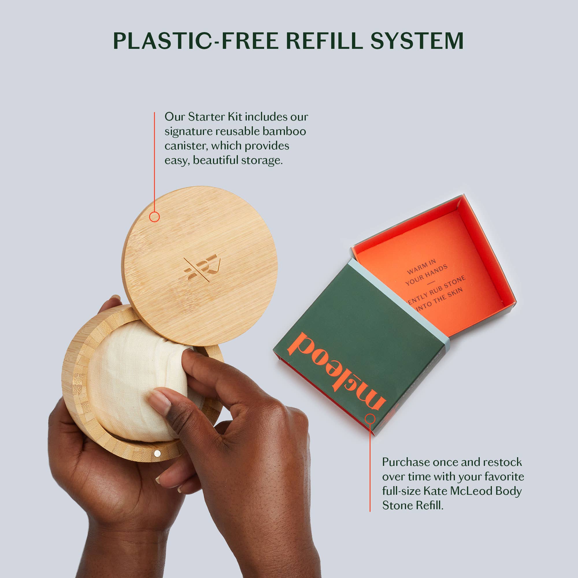 Kate McLeod - Daily Stone | Deep Moisturizing Lotion Bar - The Look and Co