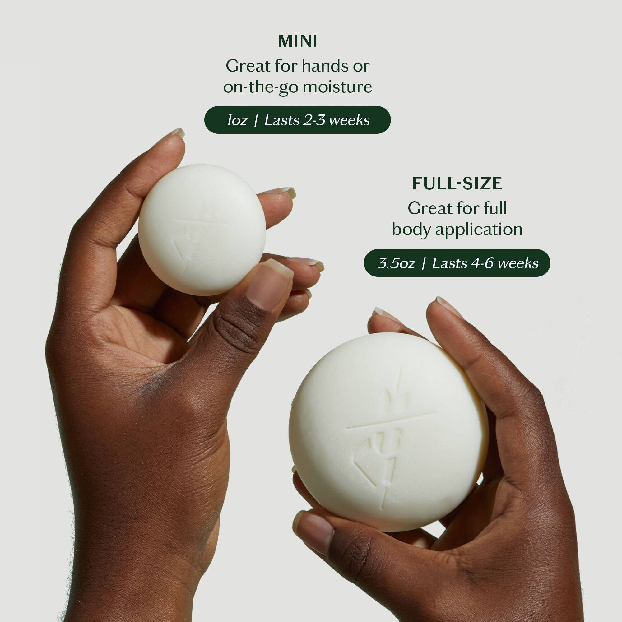 Kate McLeod - Naked Stone | Deep Moisturizing Lotion Bar - The Look and Co