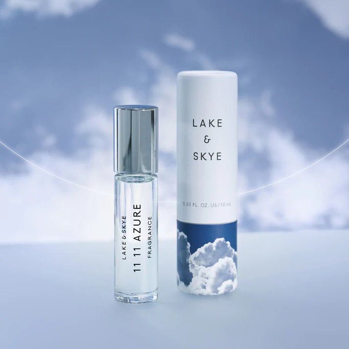Lake & Skye 11 11 Azure Fragrance Rollerball - The Look and Co