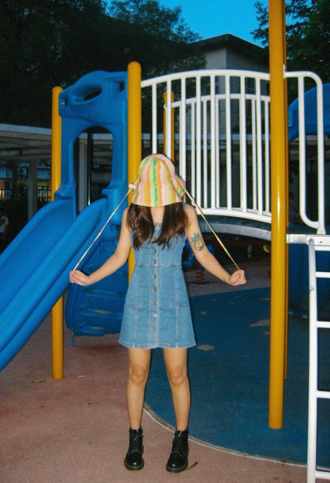 Lost Pattern NYC - Reversible Summer Hat - Rainbow - The Look and Co