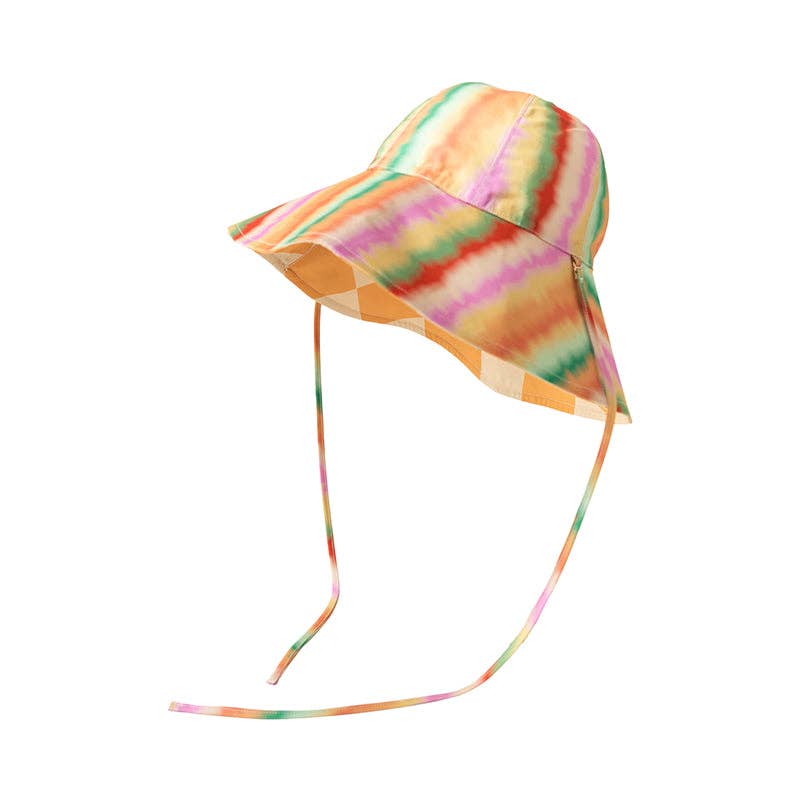 Lost Pattern NYC - Reversible Summer Hat - Rainbow - The Look and Co