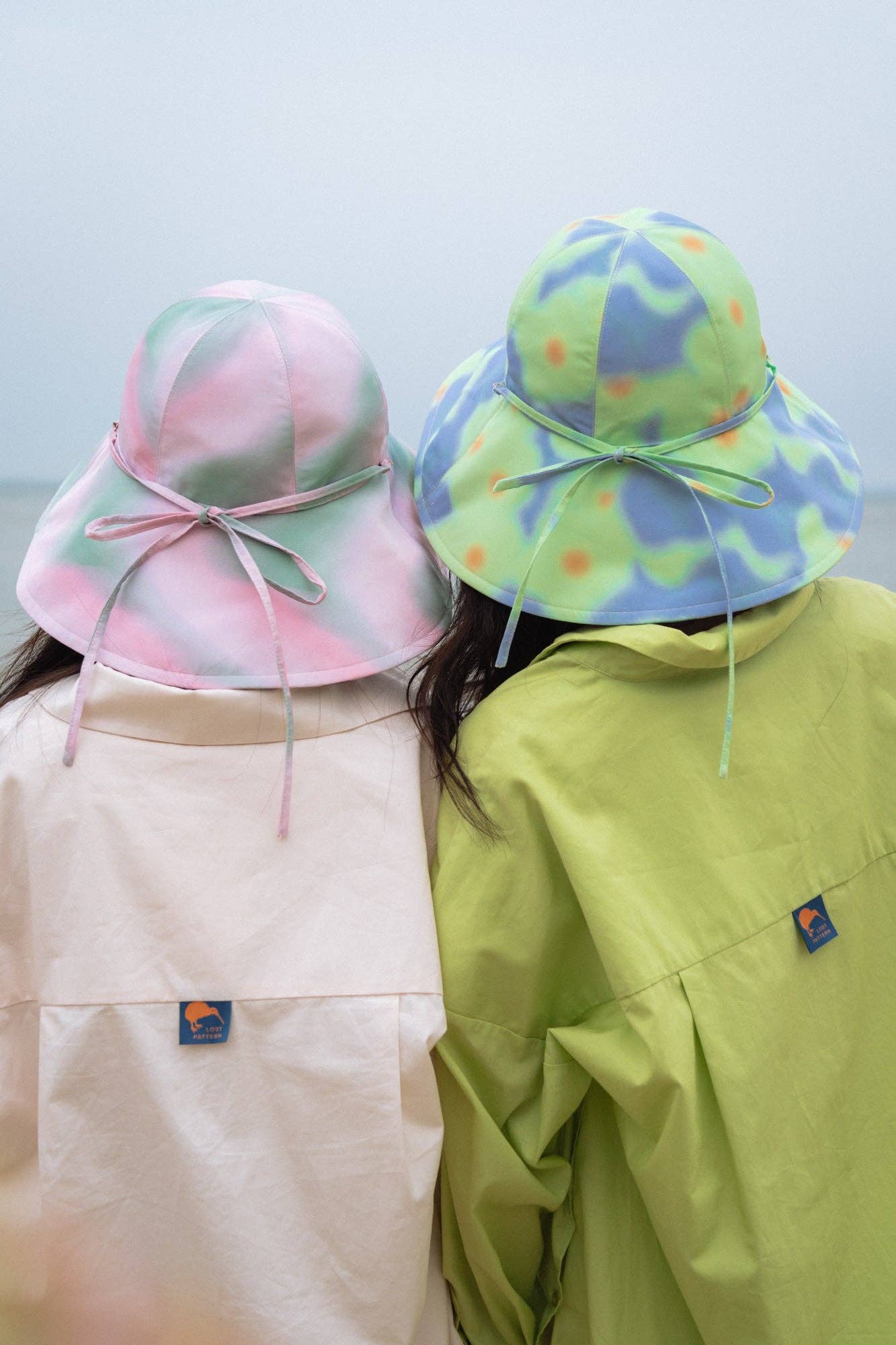 Lost Pattern NYC - Reversible Sun Hat - Pink - The Look and Co