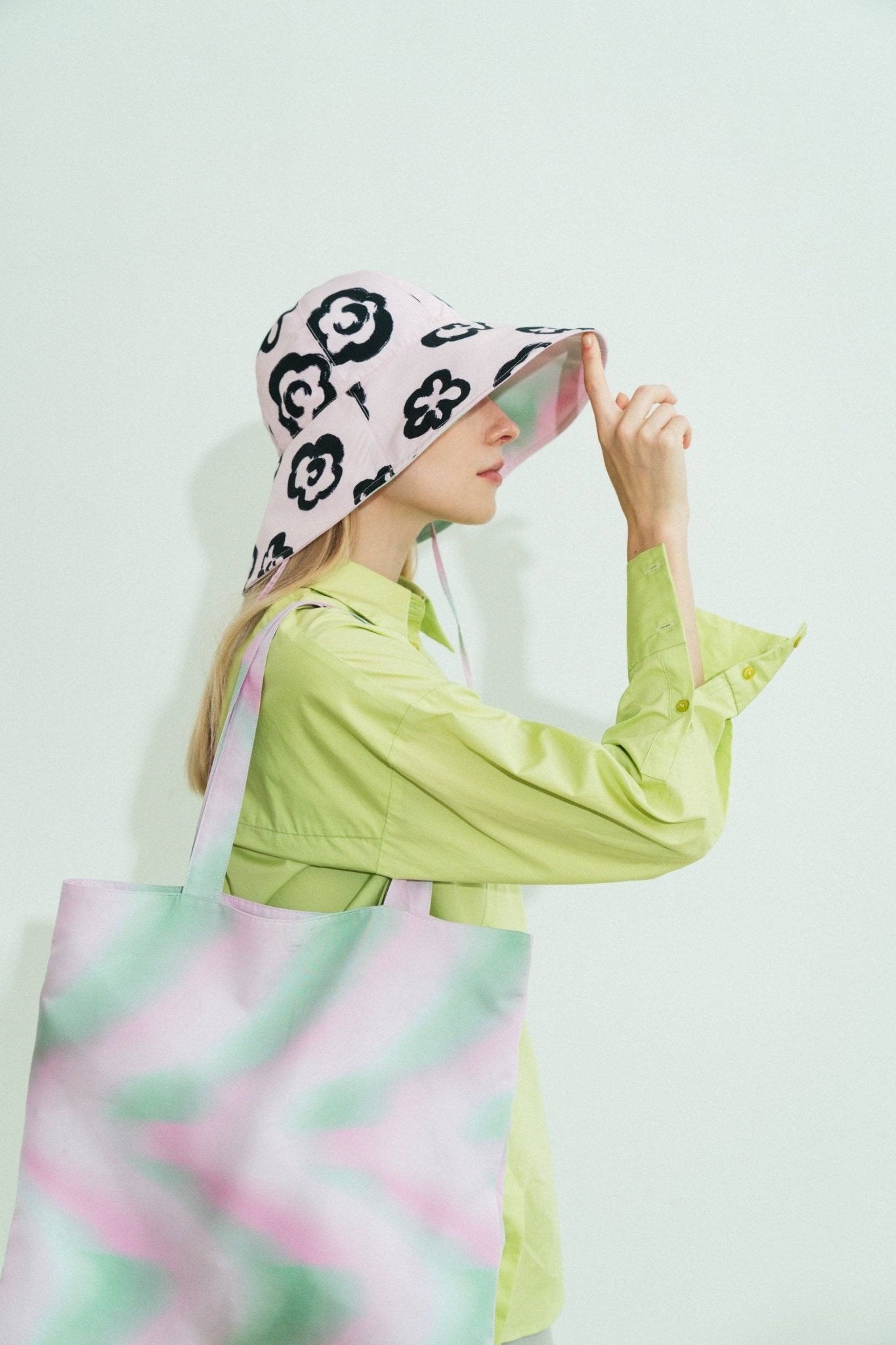 Lost Pattern NYC - Reversible Sun Hat - Pink - The Look and Co