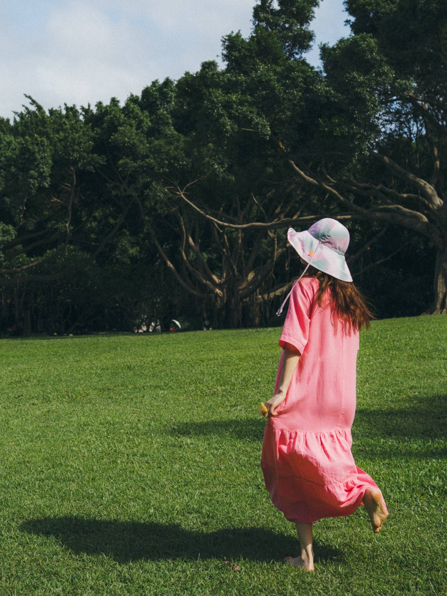 Lost Pattern NYC - Reversible Sun Hat - Pink - The Look and Co